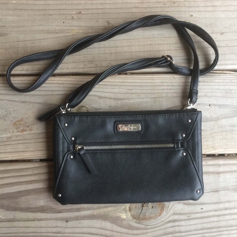 Jessica Simpson Black Crossbody Bag GUC